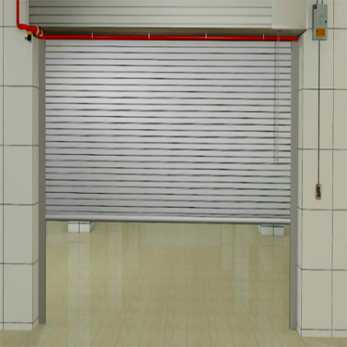 車庫防火卷簾門火警聯動需要2次下降嗎(圖1) 車庫鋼質防火卷簾.jpg