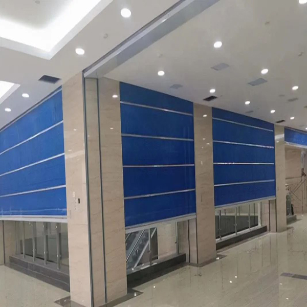 防火卷簾門聯(lián)動邏輯關系設置不符合要求(圖1) 無機纖維防火卷簾.jpg