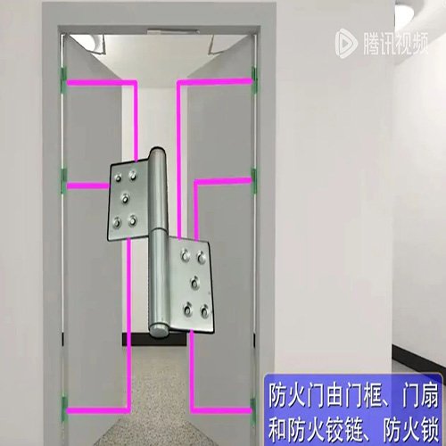 防火門能雙向開(kāi)啟嗎(圖1) 防火門合頁(yè).jpg